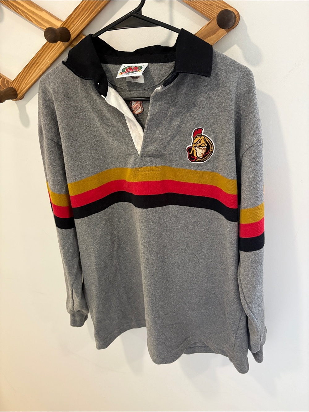 Ottawa SENATORS- BARBARIAN RUGBY POLO- MENS LARGE
